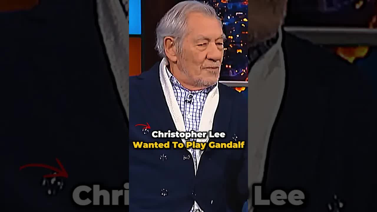 Ian McKellen Recalls Christopher Lee Wanting Gandalf