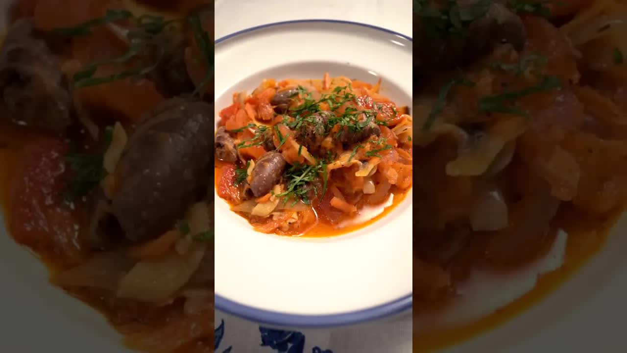 Рецепта за пилешки сърца по селски