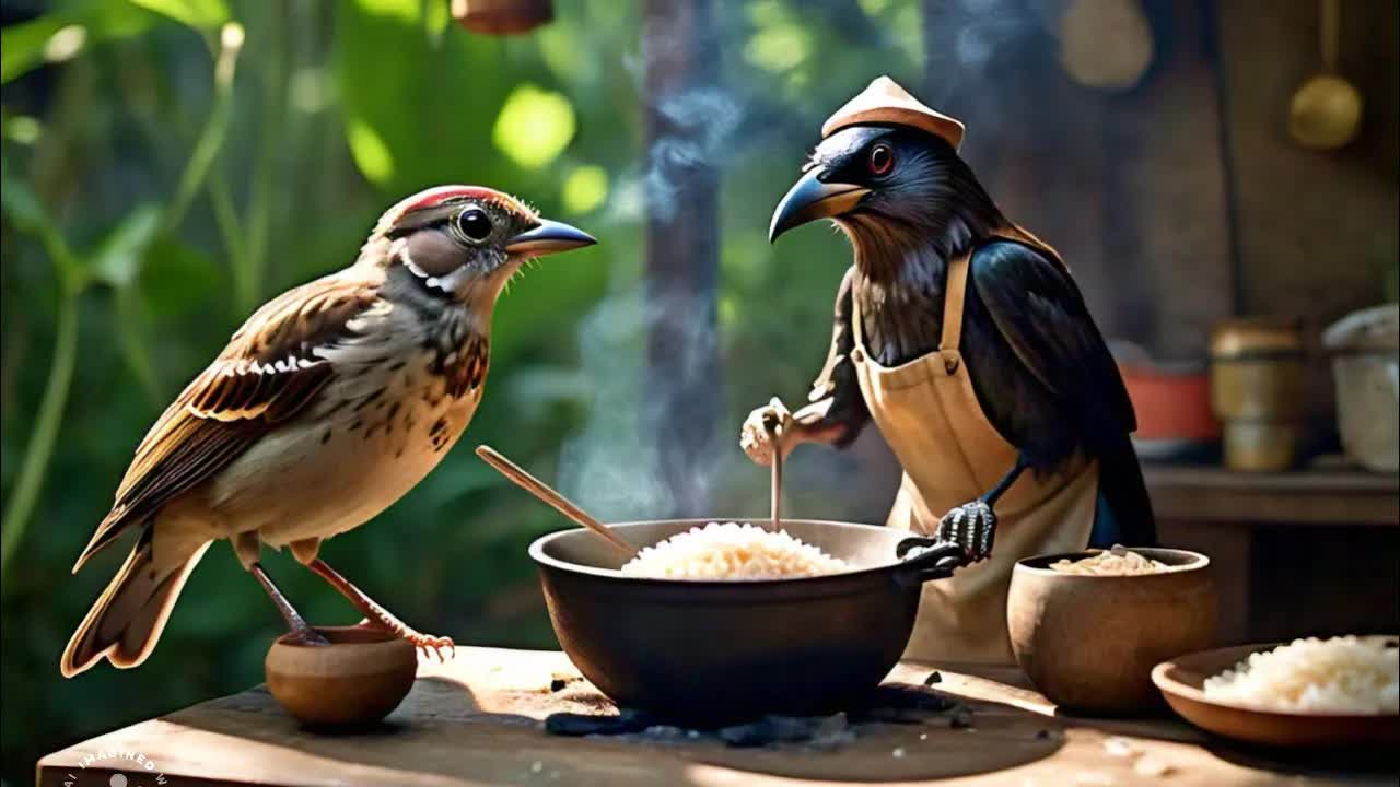 Chidiya aur Kauwe ki Kahani: Khichdi Wala Moral Story