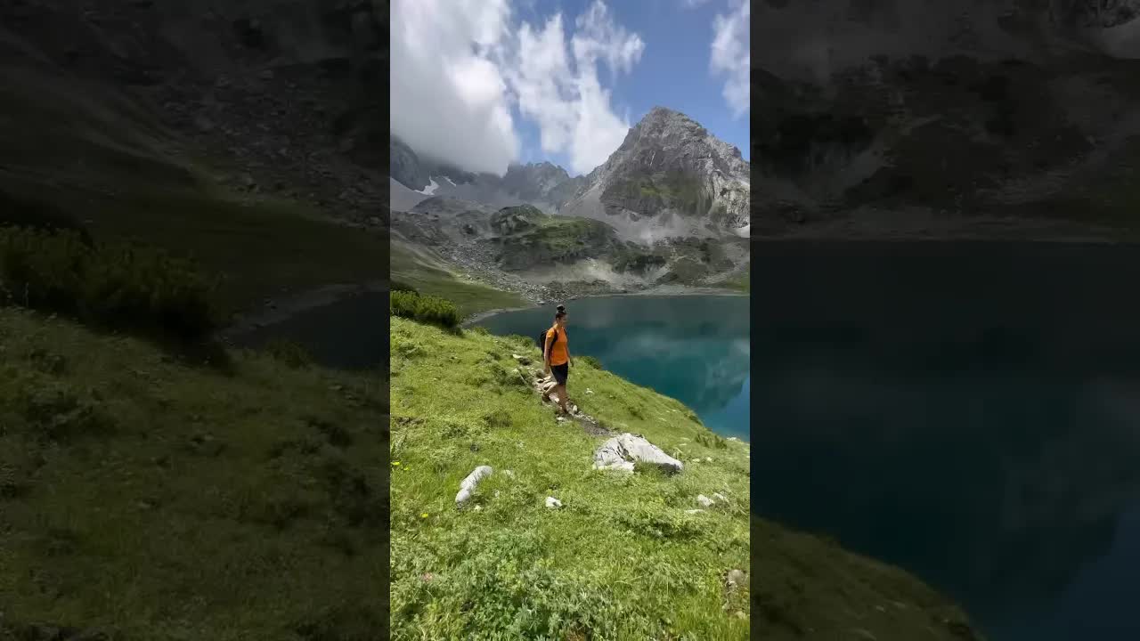 Wanderung zum Drachensee in Österreich