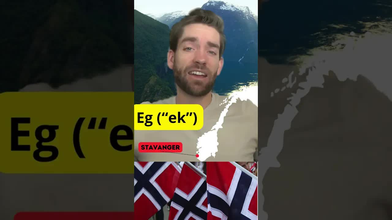 Jeg på norske dialekter: Oslo til Molde