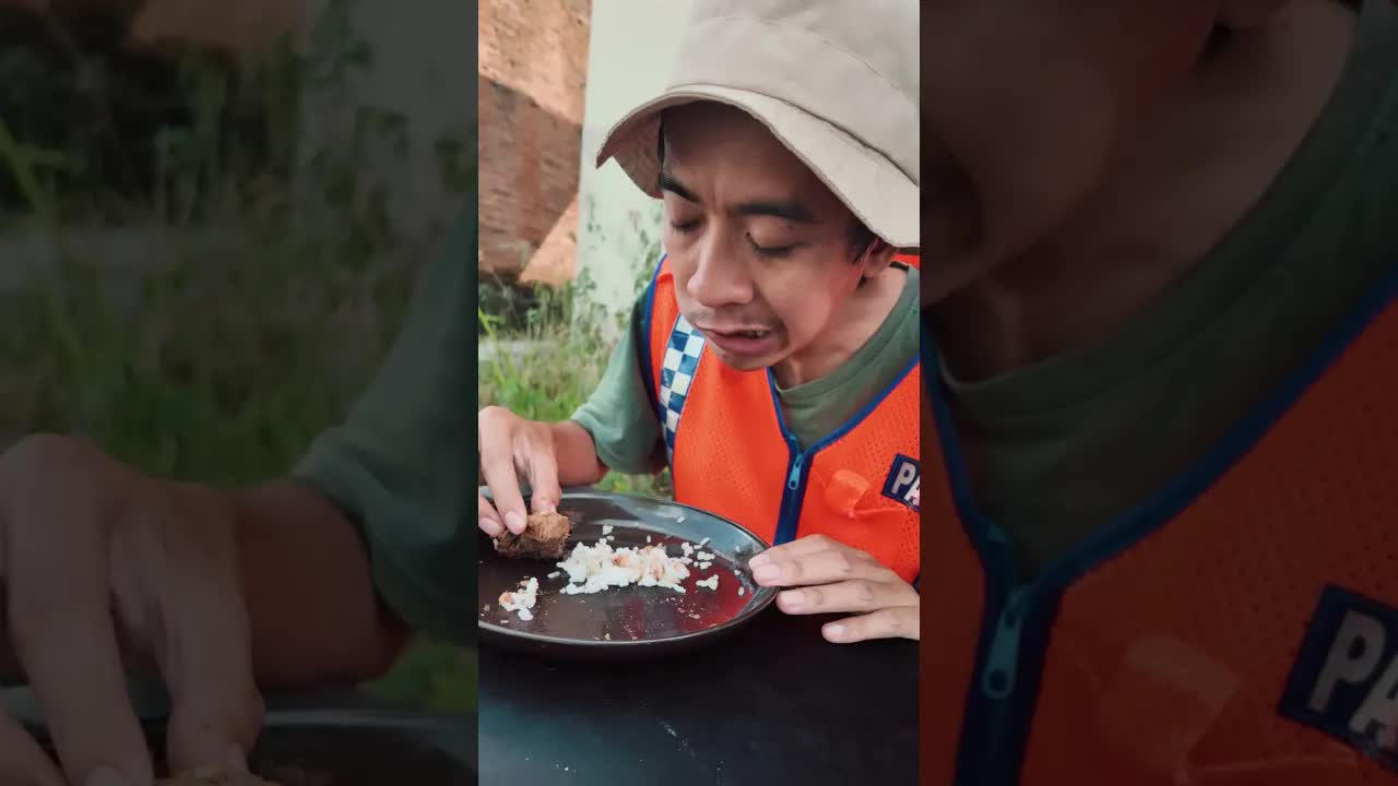 Mukbang daging kurban yang tiba-tiba dicuri tukang parkir