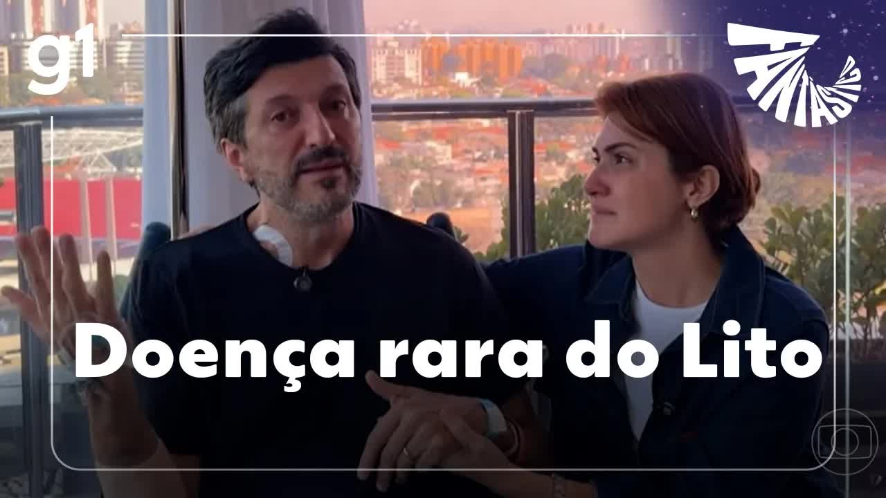 Lito Souza e a luta contra uma doença rara