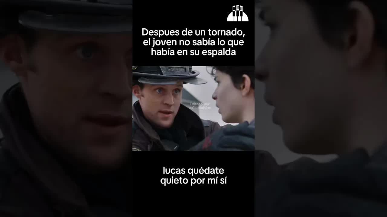 Rescate en tormenta y un joven en shock
