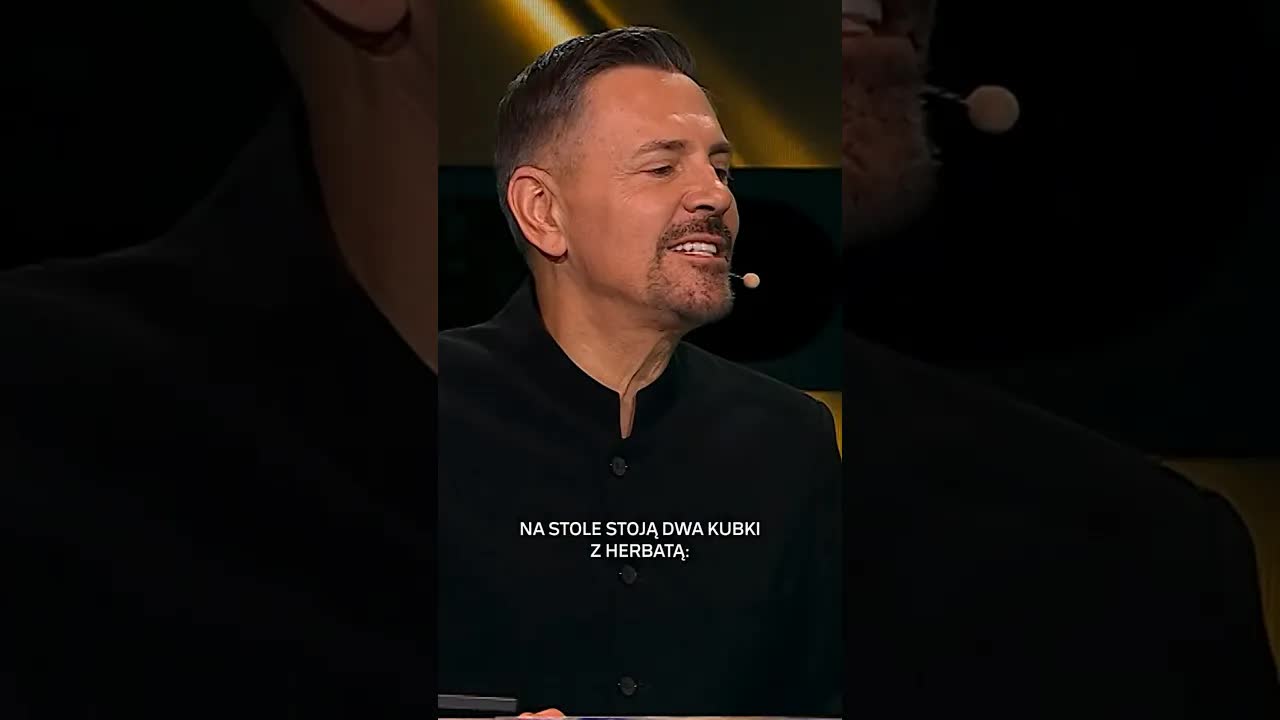 Który kubek ma więcej herbaty?