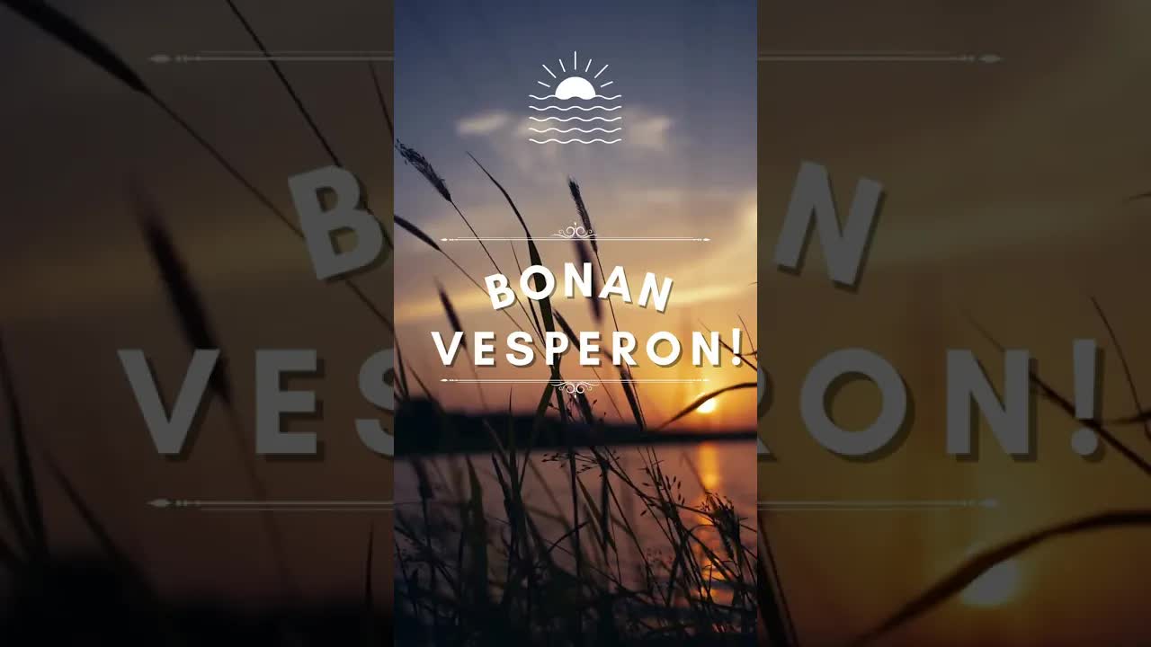Bonan Matenon ĝis Bonan Nokton
