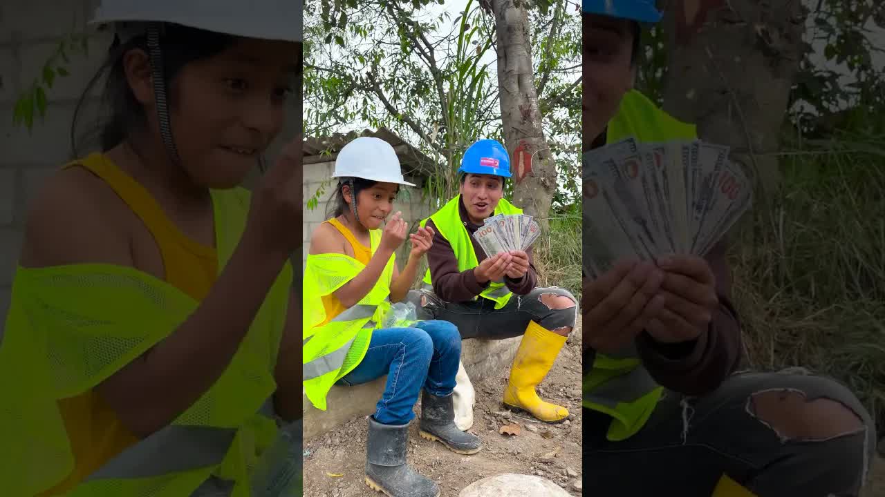 Mi papá y yo tratando de ahorrar