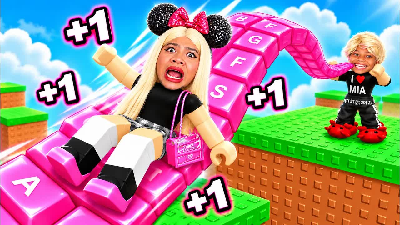 Escapando con la lengua en Roblox