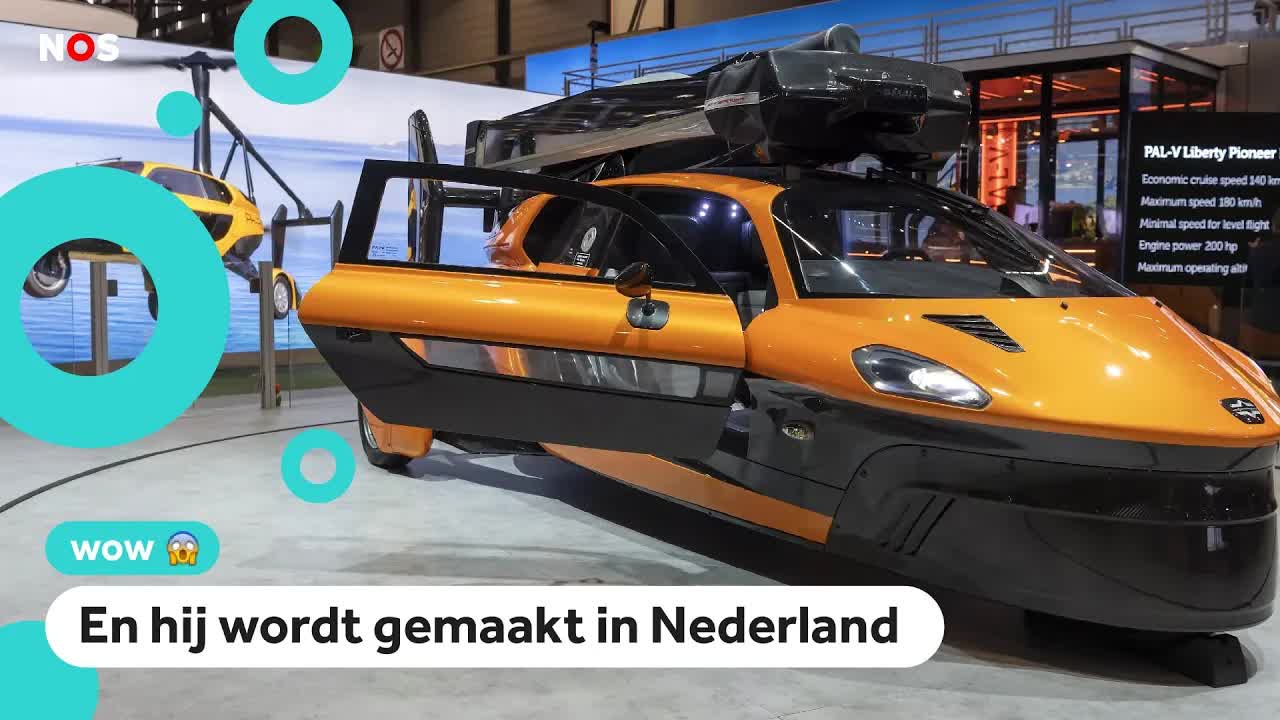 De eerste vliegende auto ter wereld