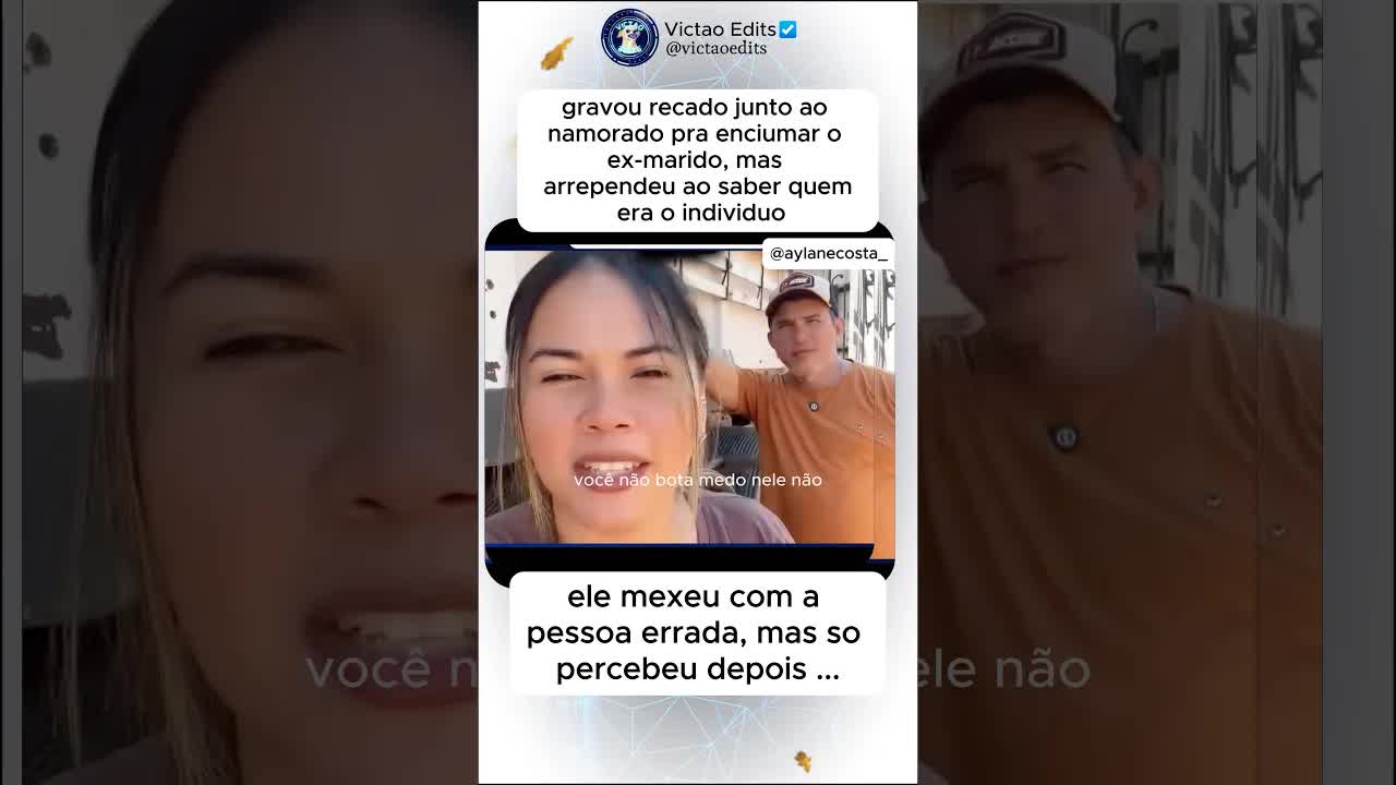 Recado para o ex e o novo caminhoneiro