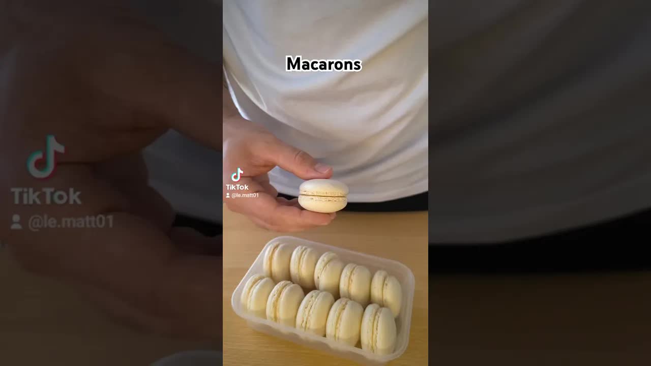 Recette simple de macarons français en 60 secondes