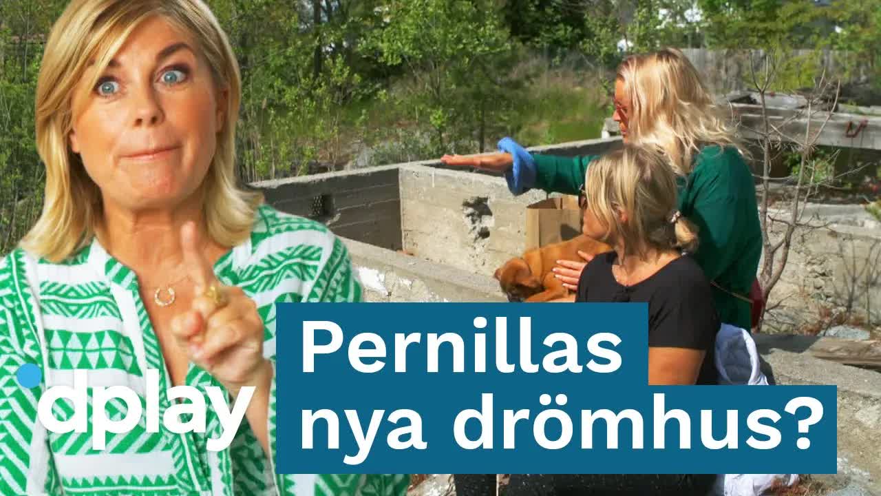 Pernilla planerar sitt drömhus på en ödetomt