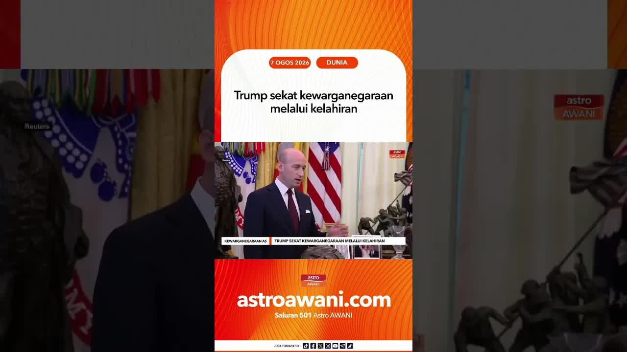 Trump Kekalkan Dasar Kewarganegaraan Kelahiran