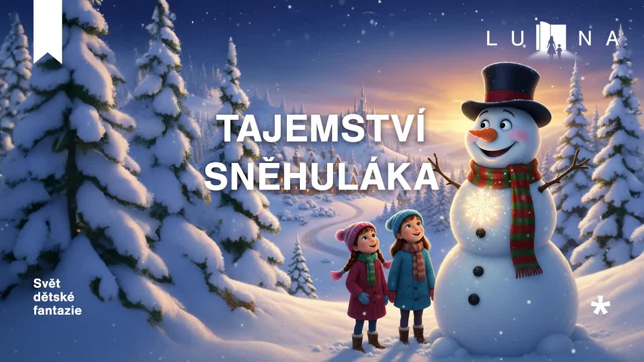 Tajemství kouzelného sněhuláka: Zimní pohádka pro děti