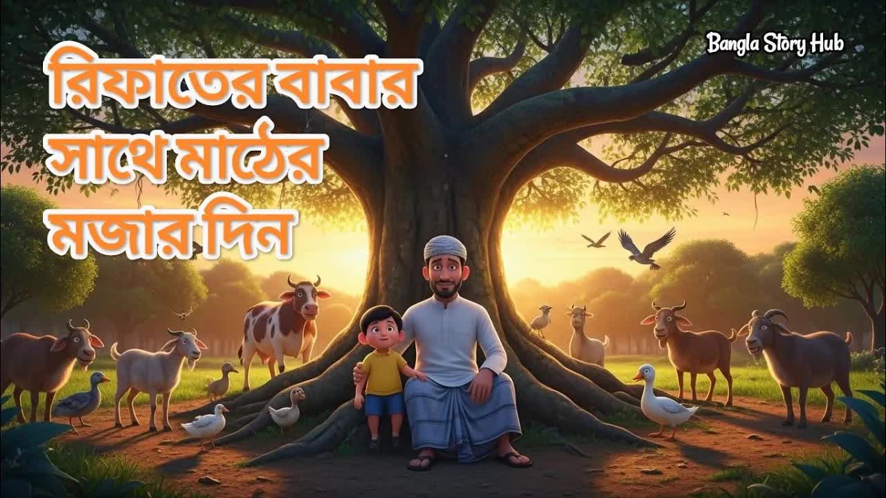 রিফাত ও প্রাণী বন্ধুদের মাঠের গল্প