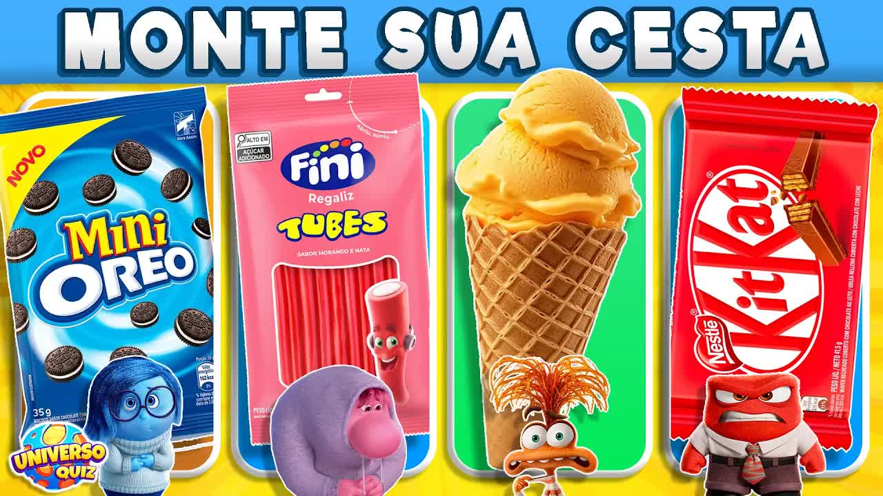 Monte sua Cesta de Doces Favoritos