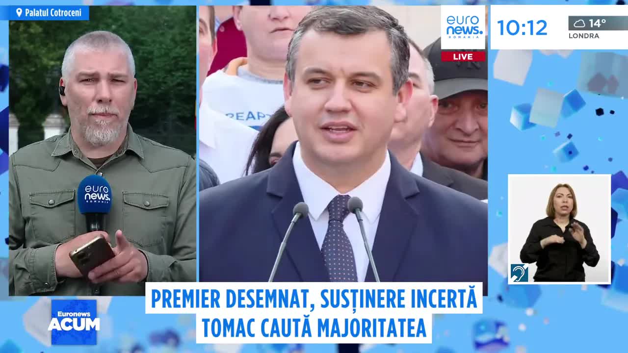 Negocierile lui Eugen Tomac pentru formarea unei majorități