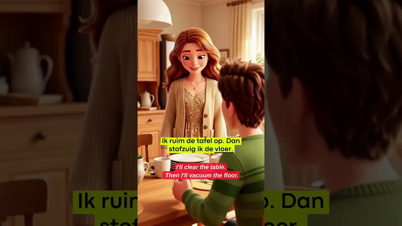 Samen opruimen voor bezoek