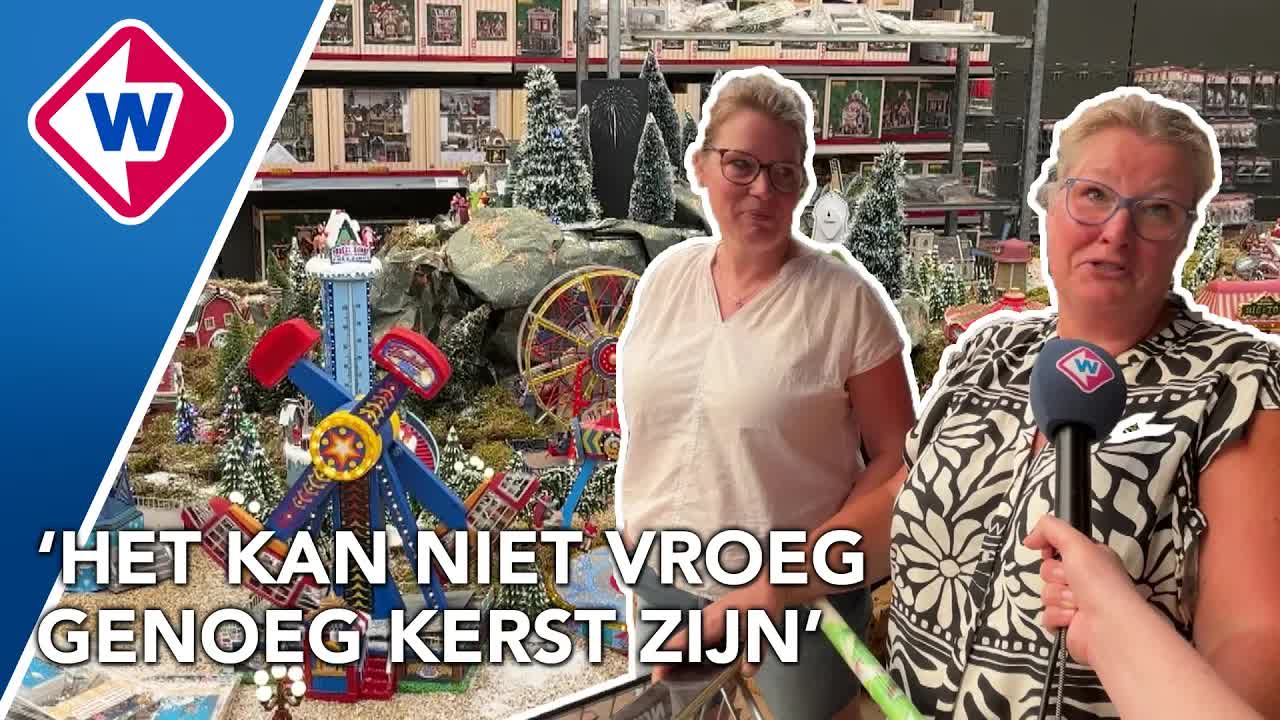 Kerstversiering in de zomer bij Intratuin Lisse