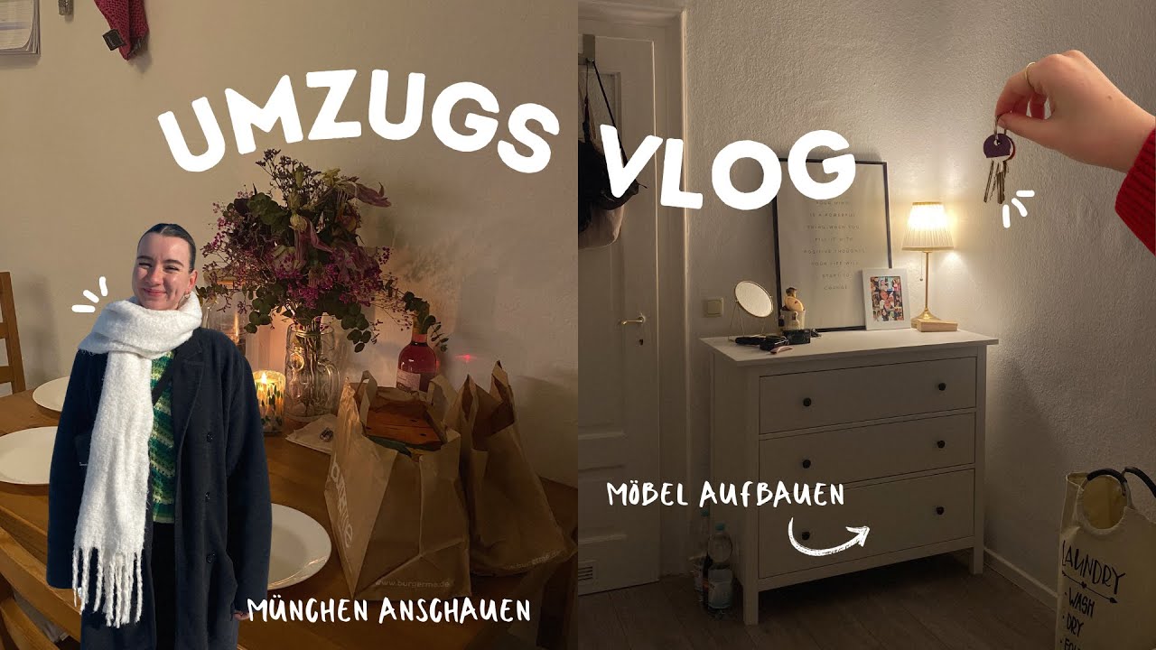 Mein Umzug nach München: Einziehen und Auspacken