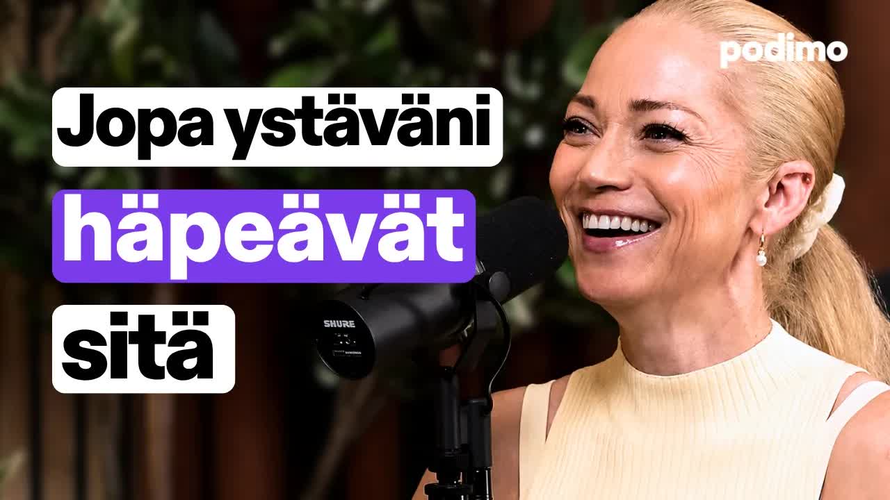Pippa Laukka vastaa ennakkoluuloihin vaihdevuosista ja julkisuudesta