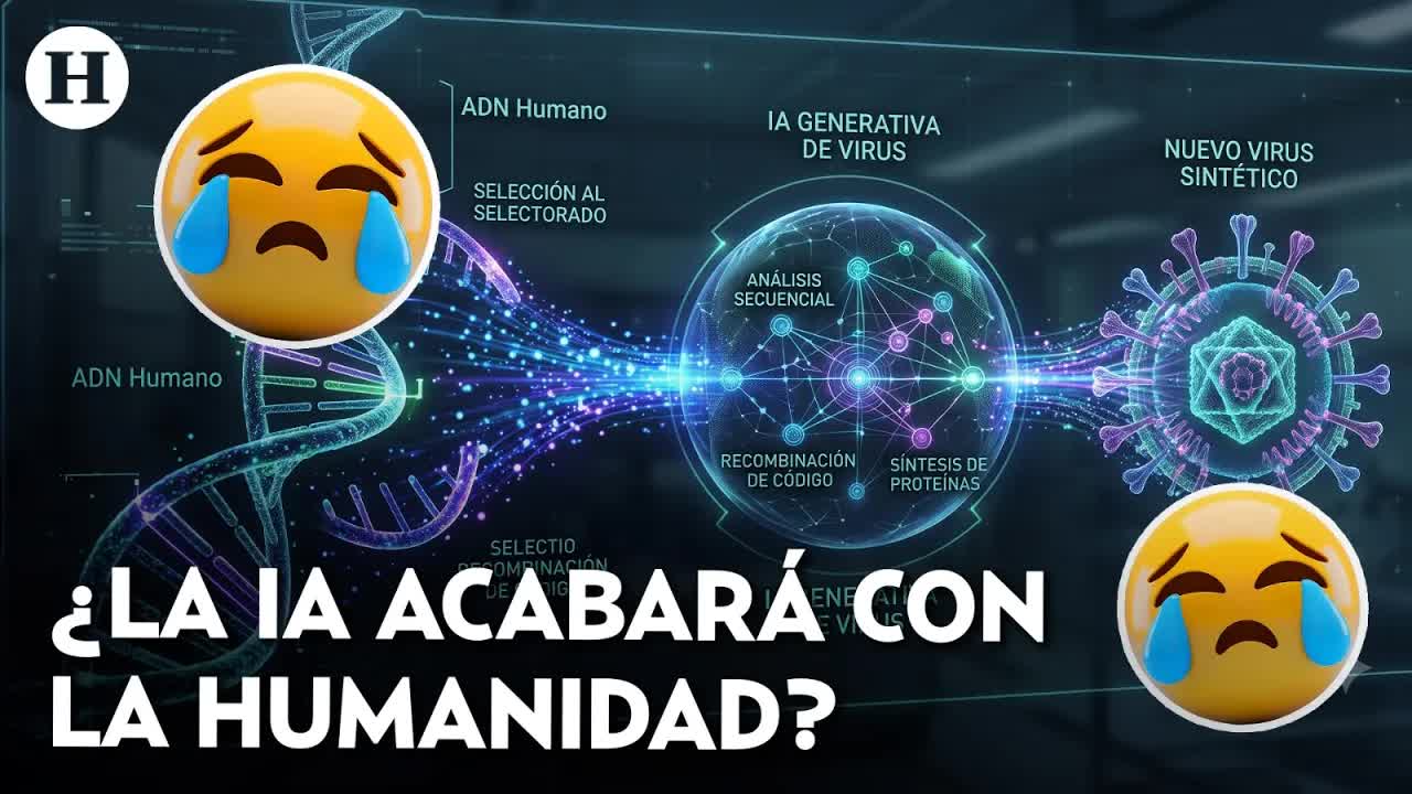 Cómo la IA creó 16 virus en laboratorio