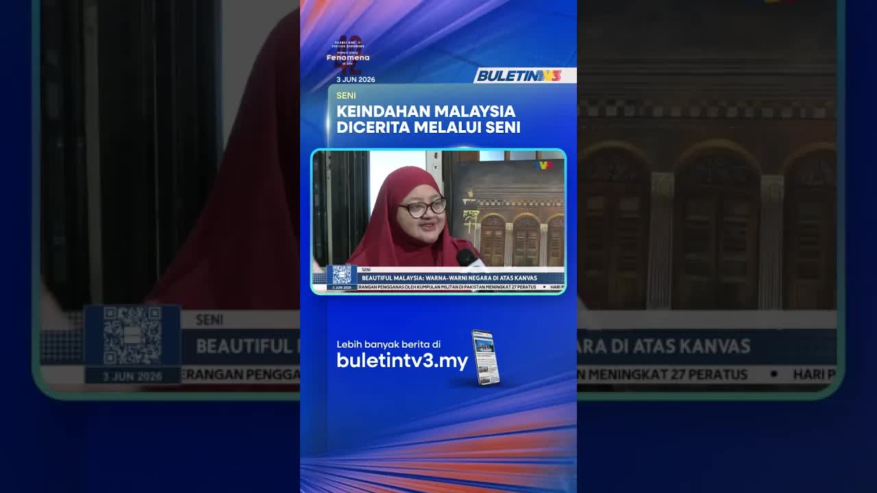 Pameran Seni Beautiful Malaysia Menampilkan Pelukis OKU