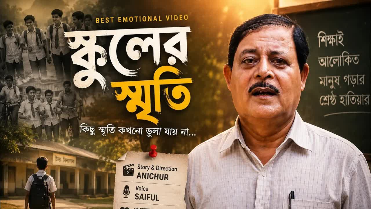 স্কুলের স্মৃতি আর আজকের ছেলেমেয়েদের কথা