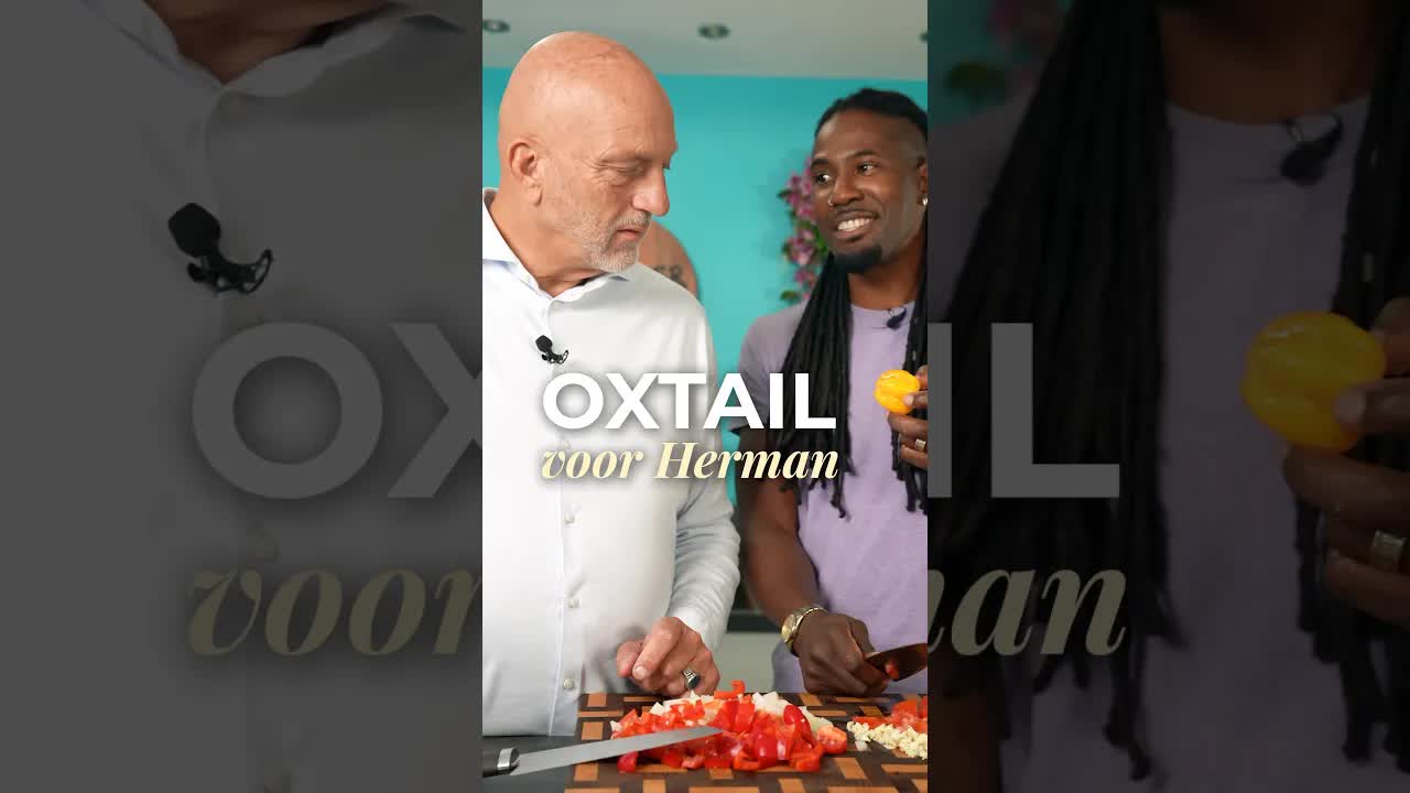 Jamaicaanse Ossenstaart met Arroz Moro voor Herman den Blijker