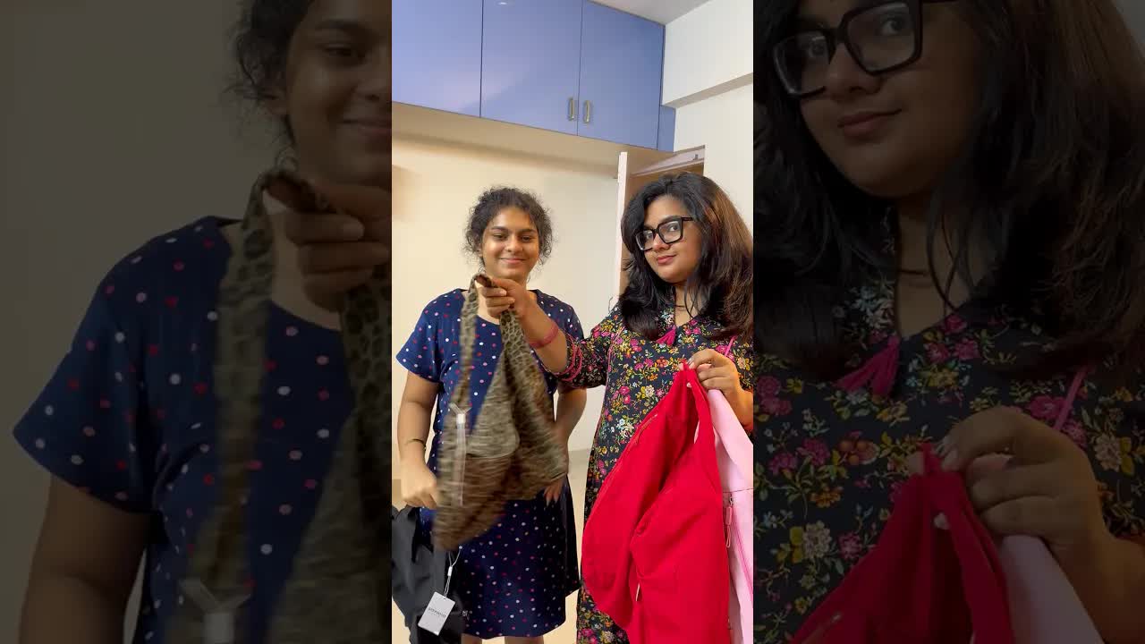 కాలేజ్ బ్యాగ్ షాపింగ్ విత్ వర్షిని