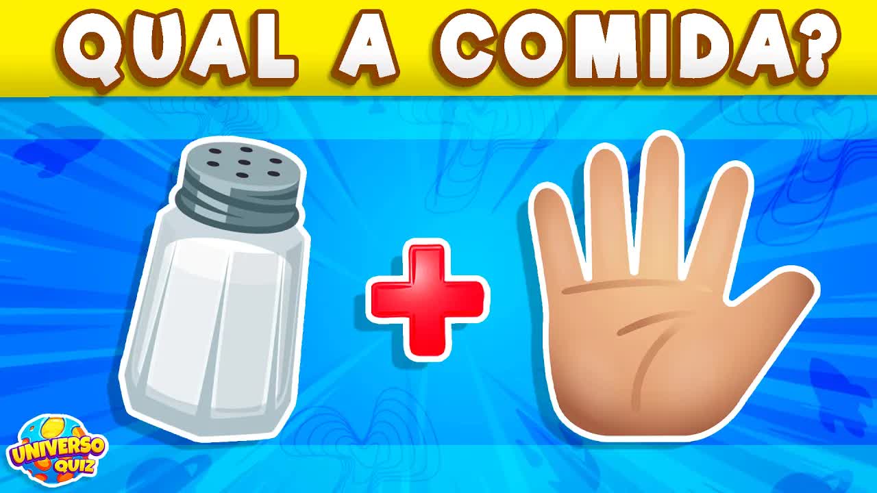 Adivinhe as Comidas pelos Emojis e Jogos