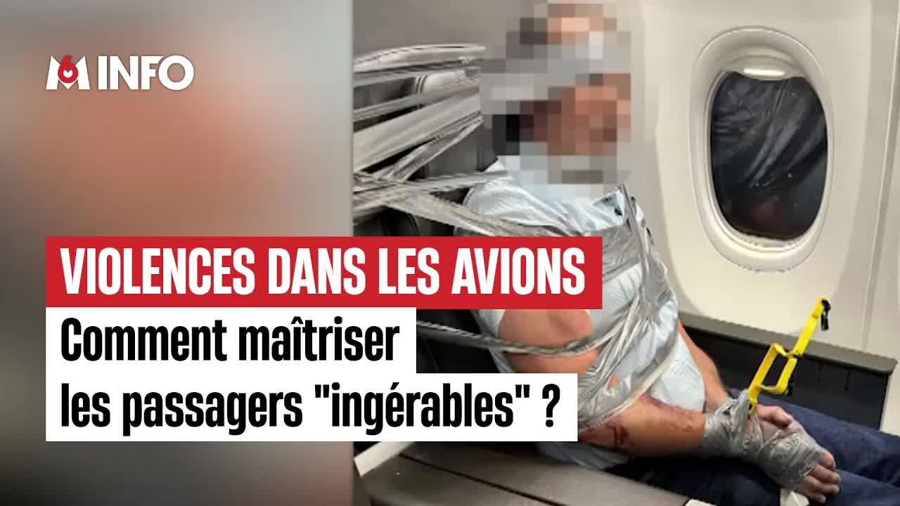 Passagers incontrôlables en avion : comment réagir ?