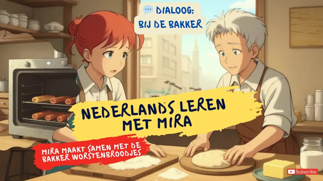 Brabantse worstenbroodjes bakken met Mira en Leo