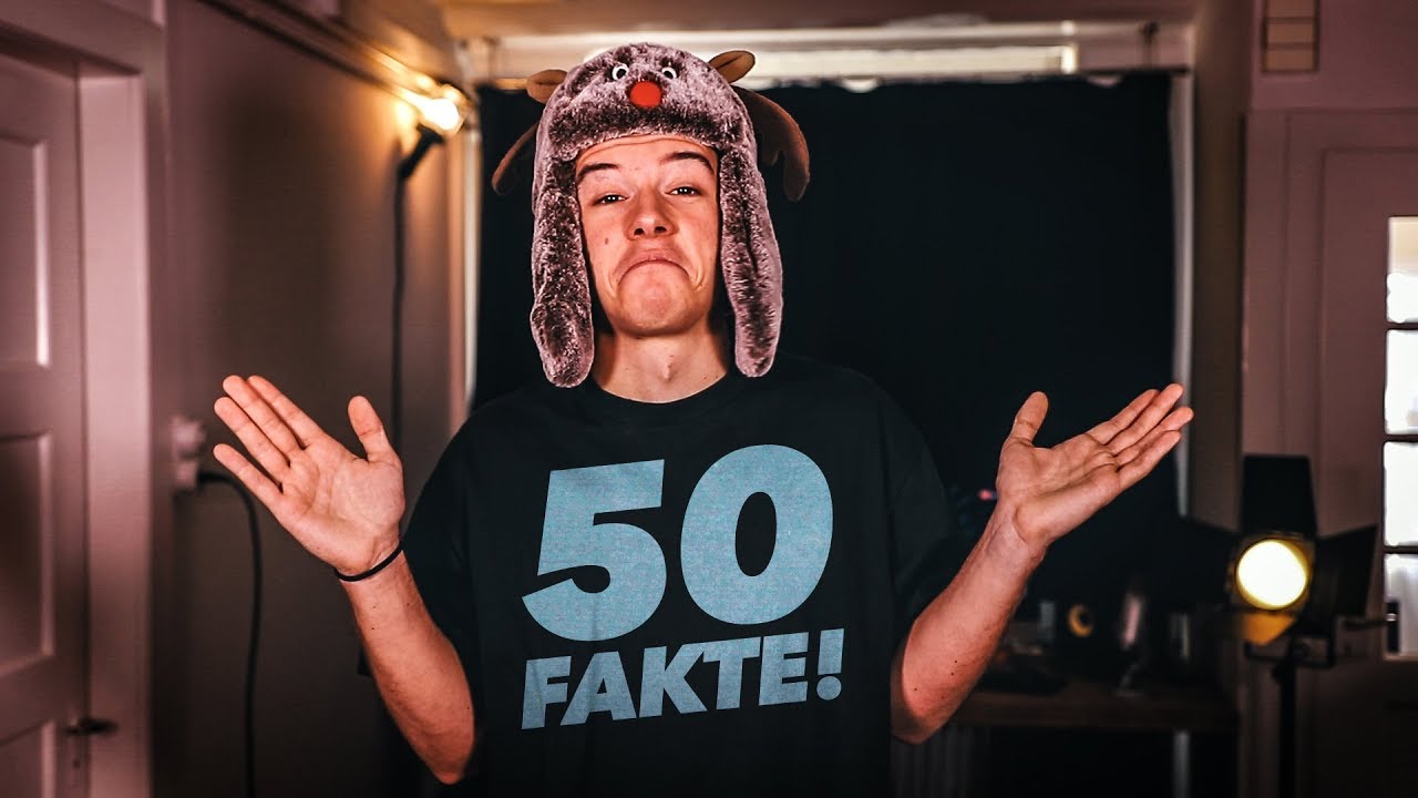 50 Fakten über mich und Dankeschön