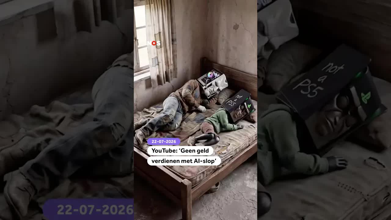 YouTube verbiedt geld verdienen met AI-slop