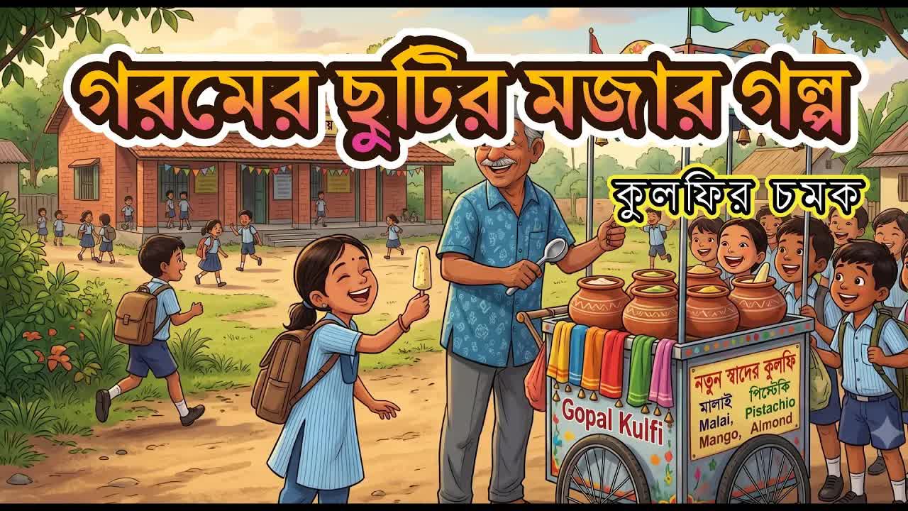 গরমের ছুটিতে কুলফি বানানোর মজা