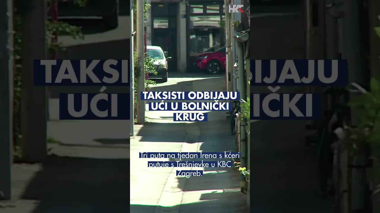 Taksisti odbijaju voziti do bolnice Rebro