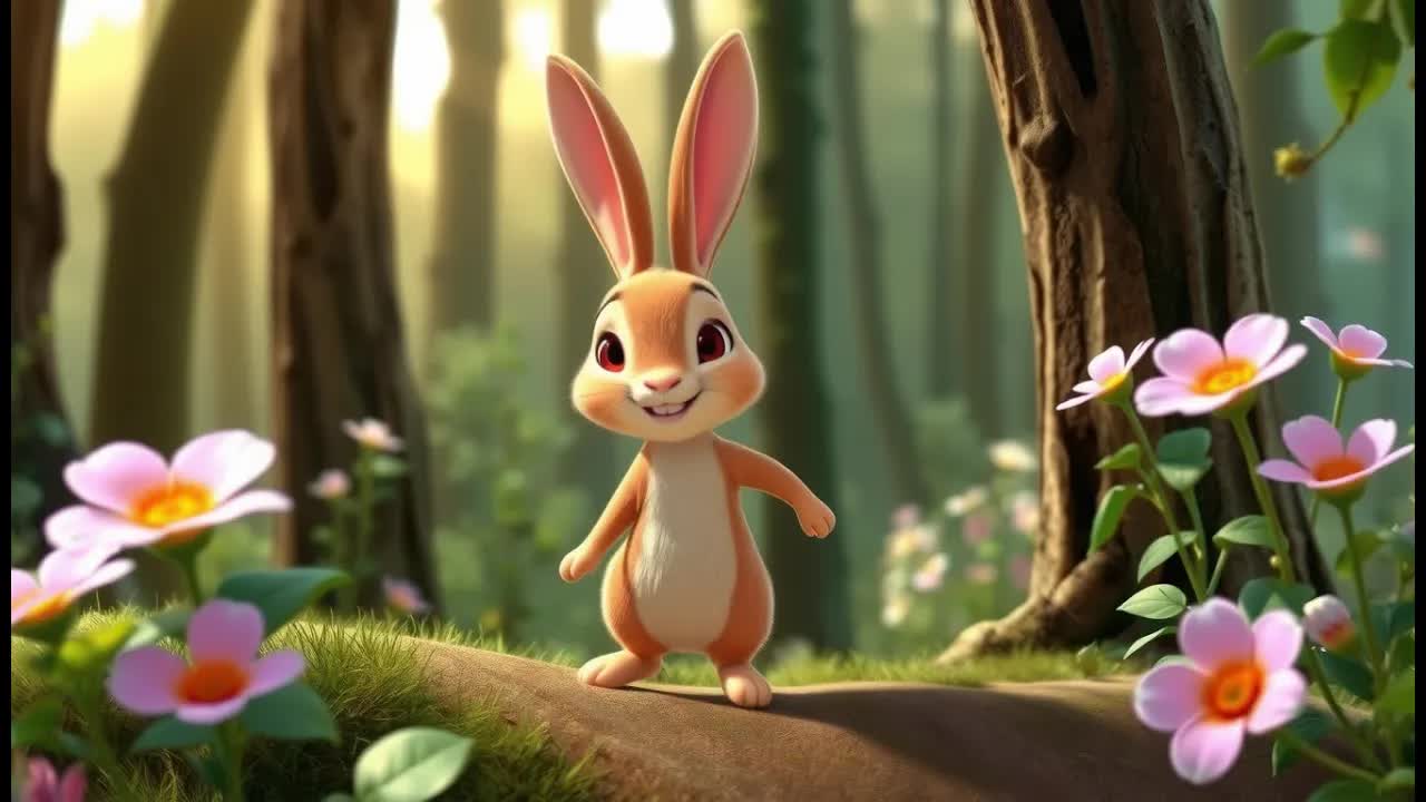 Lilo kaninen och vårens magiska ankomst