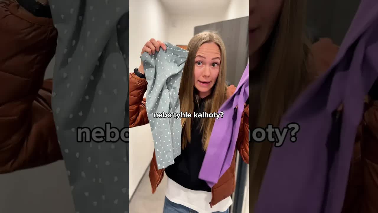 Ranní rutina: Oblečení do školky