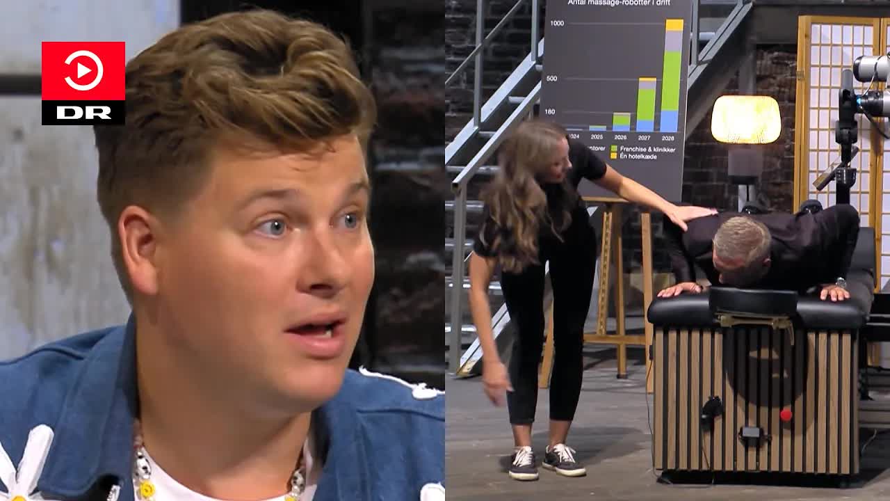 Robotmassage i Løvens Hule: Ny teknologi eller farligt?