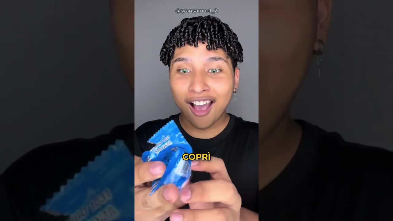 Ha provato a cambiare il colore degli occhi con le caramelle