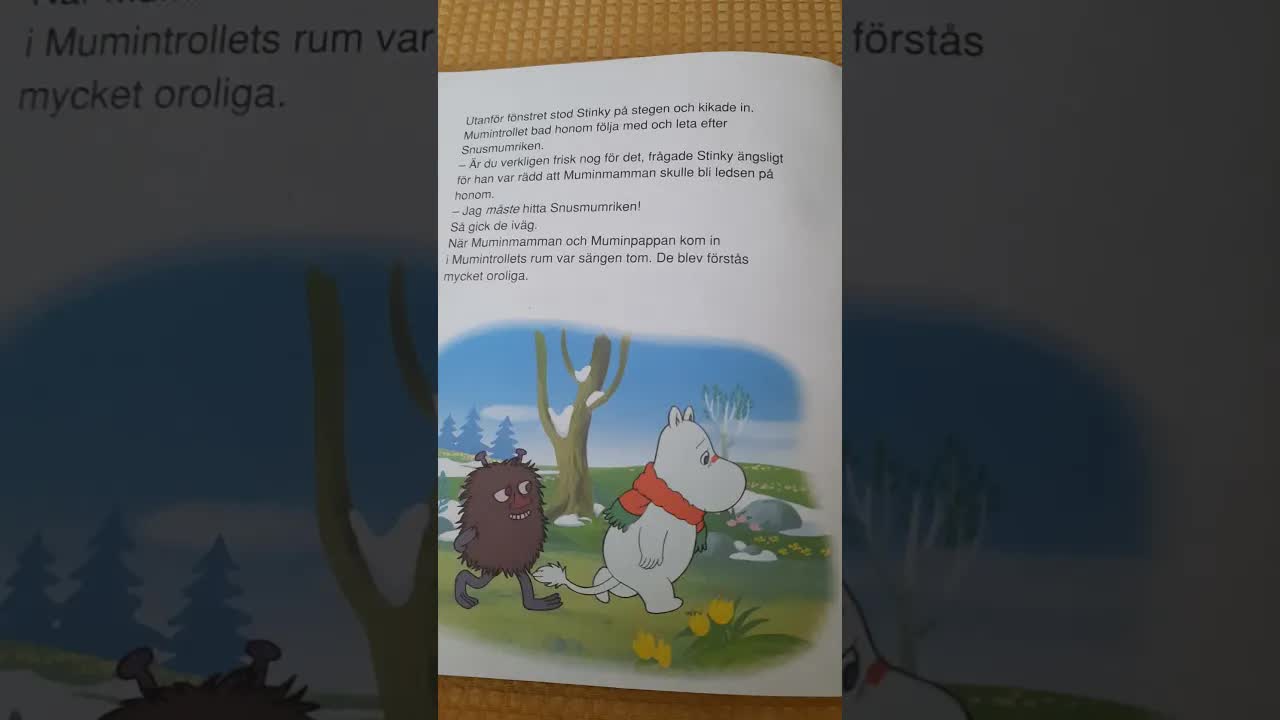 Snusmumriken kommer hem: En Mumin-saga