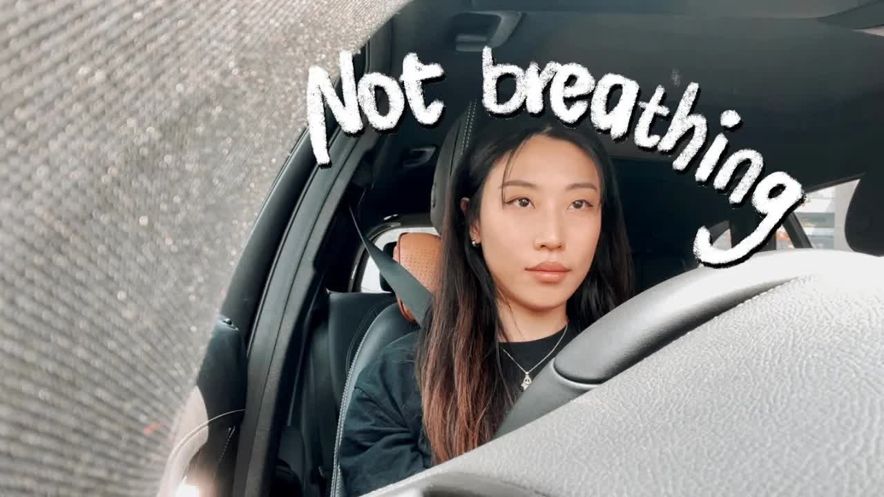 Trying kombucha and reacting to a scary bottle