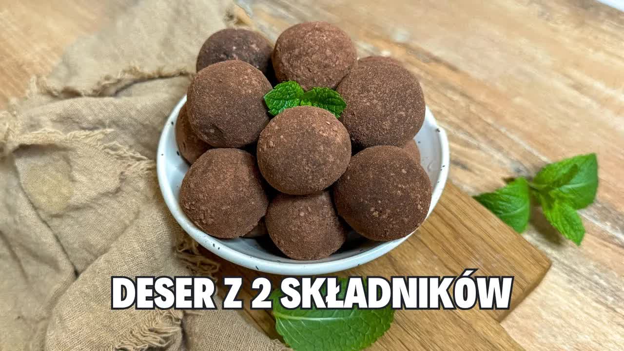Prosty deser z kakao i mleka skondensowanego