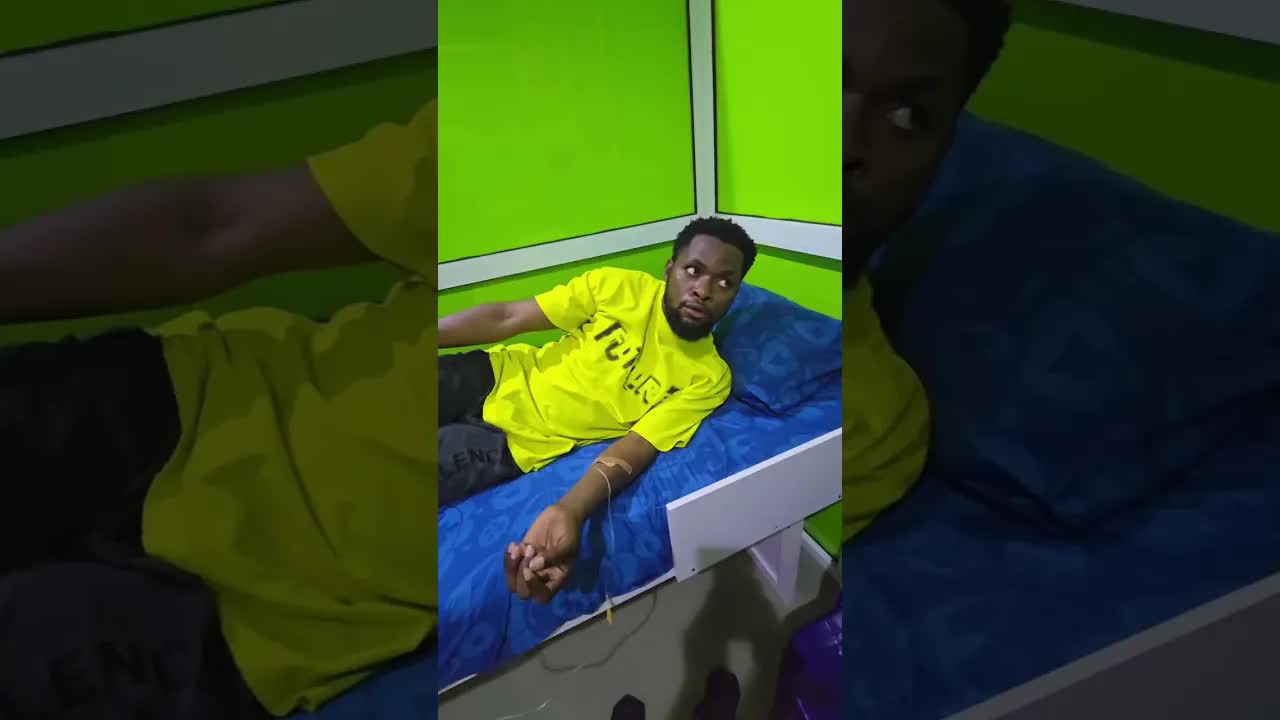 Funny hospital scene and 1XBET promo
