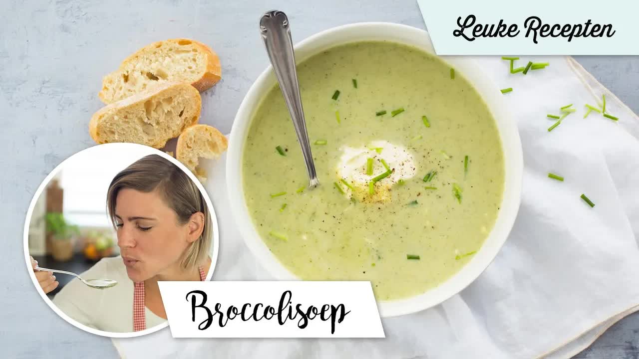 Simpele en snelle broccoli soep bereiden