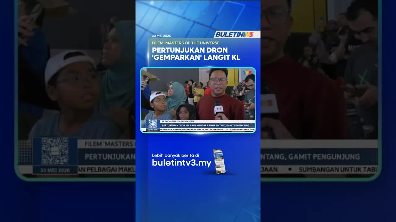Pertunjukan Dron Masters of the Universe di Kuala Lumpur