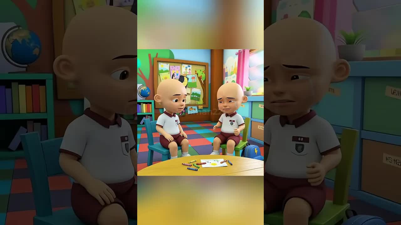 Akak Lupa Hantar Buku Latihan Ipin