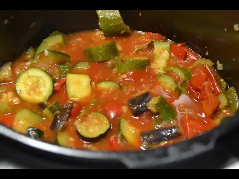 Ratatouille au Cookeo : recette facile