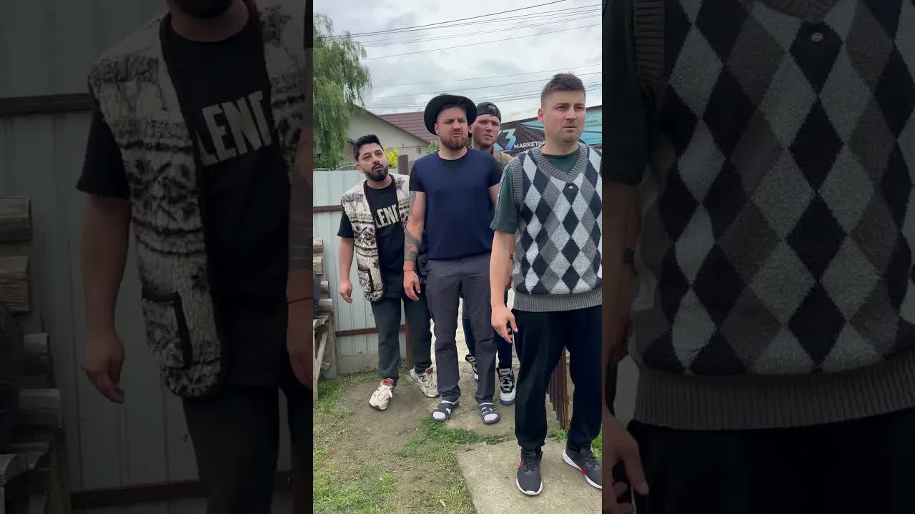 Costache și planul de grătar cu prietenii